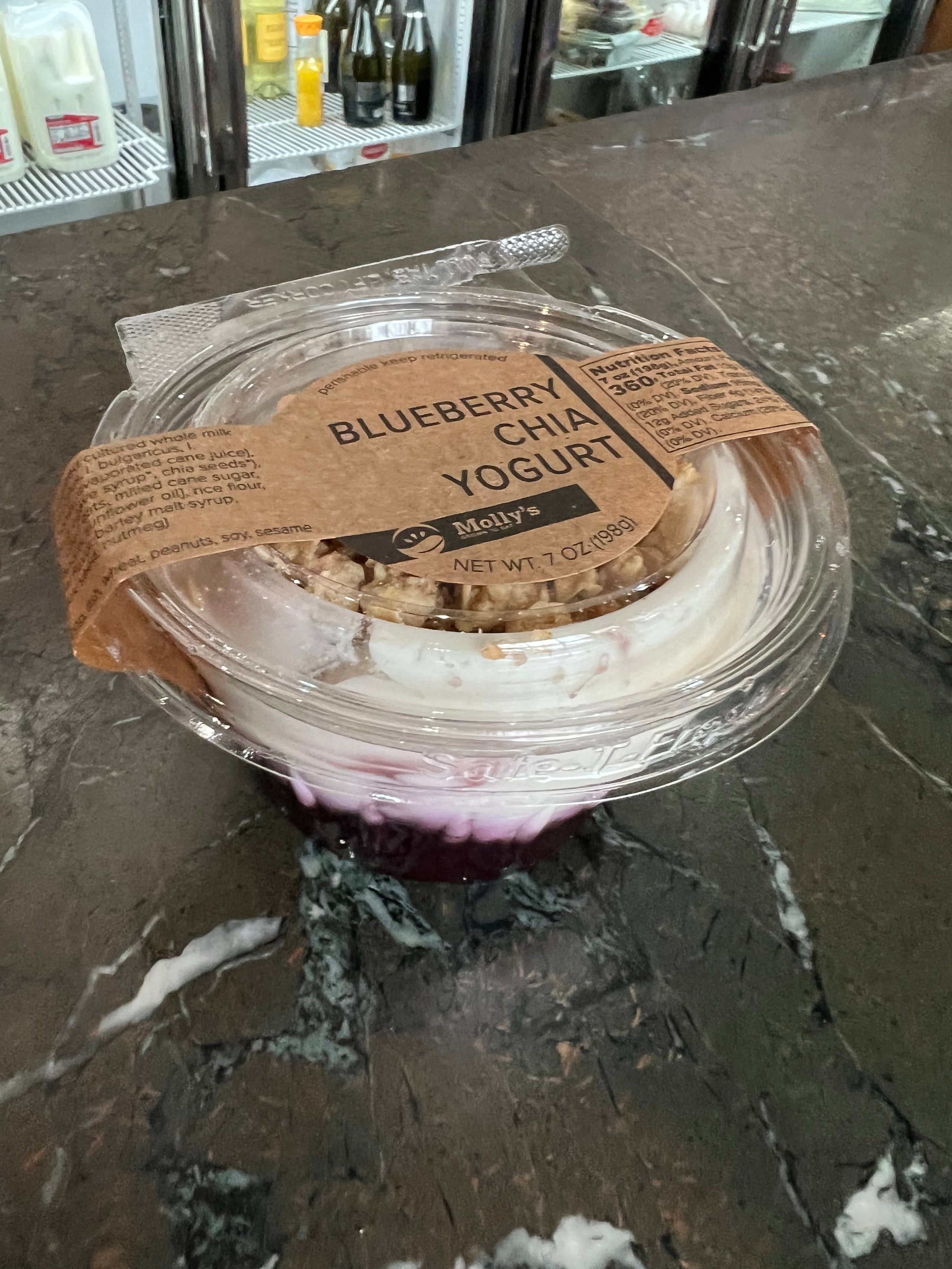 Yogurt Parfait Cafe Cesura the Best Coffee Shop in Downtown Bellevue